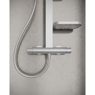 Sprchový systém Ideal Standard Alu+ s poličkou silver BD583SI