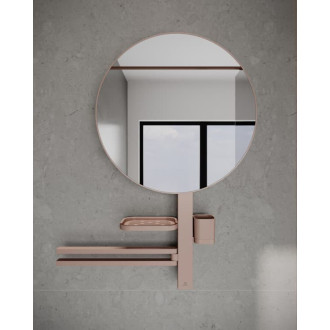 Zrcadlová skříňka Ideal Standard Alu+ 67x82 cm rosé BD587RO