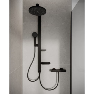 Sprchový systém Ideal Standard Alu+ s poličkou silk black BD585XG
