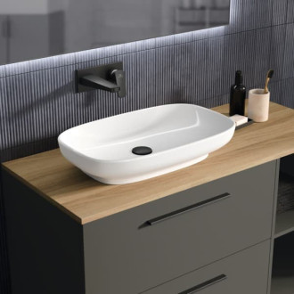 Deska pod umyvadlo pod umyvadlo Ideal Standard I.life B 120,4x18x50,6 cm přírodní dub mat T5284NX