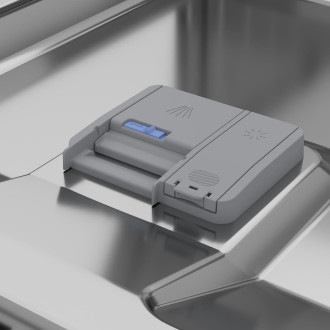 Vestavná myčka nádobí Beko Beyond stříbrná BDIN38550C