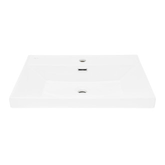 Nábytkové umyvadlo SAT B-Way 61x46,5 cm otvor pro baterii uprostřed SATBW6046