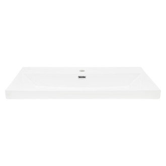Nábytkové umyvadlo SAT B-Way 81x46,5 cm otvor pro baterii uprostřed SATBW8046
