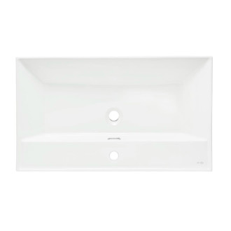Nábytkové umyvadlo SAT B-Way 81x46,5 cm otvor pro baterii uprostřed SATBW8046