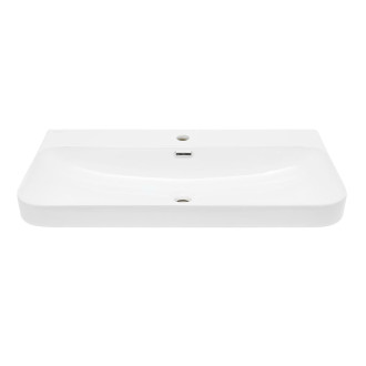 Nábytkové umyvadlo SAT Fusion 81x46 cm otvor pro baterii uprostřed SATFUS8046