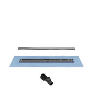 Sprchový žlab VitrA V-Flow Linear 100 cm nerez mat 5998-058-100