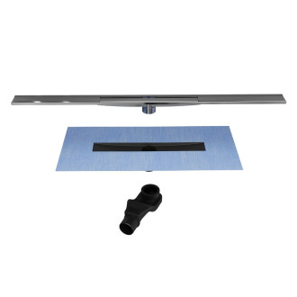 Sprchový žlab VitrA V-Flow Cut 80 cm nerez mat zkracovatelný 5998-059-80