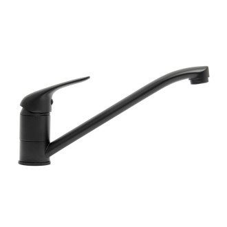 Dřezová baterie S-Line Pro s otočným ramínkem černá matná SIKOBSLPRO282C