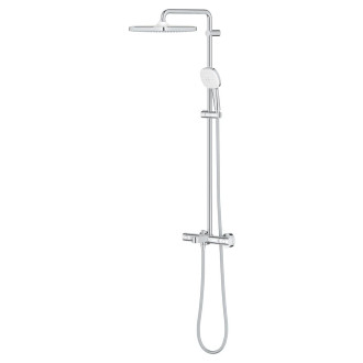 Sprchový systém Grohe Tempesta Cube System s vanovým termostatem chrom 26975001