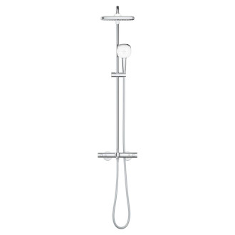 Sprchový systém Grohe Tempesta Cube System s vanovým termostatem chrom 26975001