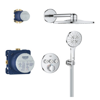 Sprchový systém Grohe Grohtherm SmartControl včetně podomítkového tělesa chrom 34863000