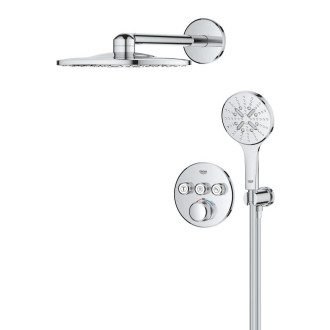 Sprchový systém Grohe Grohtherm SmartControl včetně podomítkového tělesa chrom 34863000