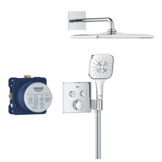 Sprchový systém Grohe Grohtherm SmartControl včetně podomítkového tělesa chrom 34865000