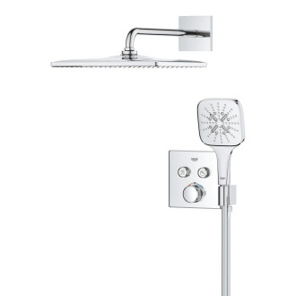 Sprchový systém Grohe Grohtherm SmartControl včetně podomítkového tělesa chrom 34865000