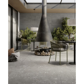Dlažba Pastorelli Yourself light grey bubble 60x120 cm mat P012205
