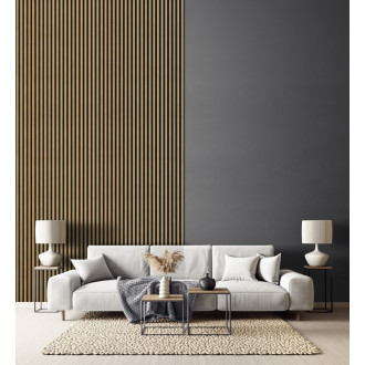 Obkladová lamela Fineza Spline Slim Oak 5,8x265 cm mat SPLINEOB1S