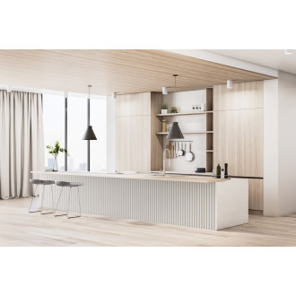 Obkladová lamela Fineza Spline Slim white 5,8x265 cm mat SPLINEWO1S