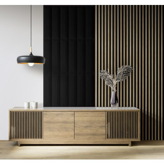 Obkladová lamela Fineza Spline Slim Black 5,8x265 cm mat SPLINEBO1S