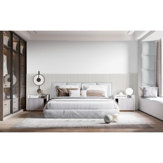 Obkladová lamela Fineza Spline Slim white 2,2x265 cm mat SPLINEWS