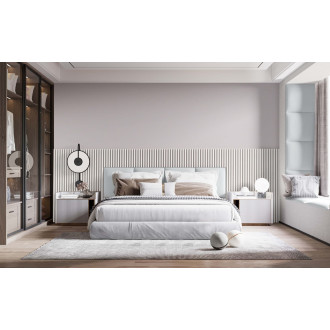 Obkladová lamela Fineza Spline Slim white 2,2x265 cm mat SPLINEWS