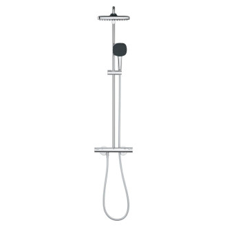 Sprchový systém Grohe Vitalio Comfort System s termostatickou baterií chrom 26696001