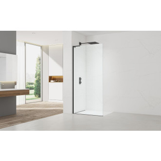 Walk-in 107x200,profil,zavět levé Č-MR SATBWI110MRZAVLC