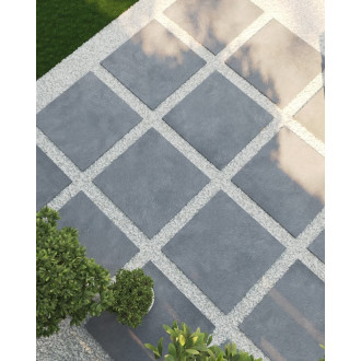 Dlažba Rako Betonico Outdoor černá 60x60 cm mat DAR66792.1
