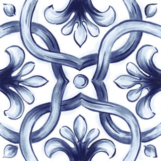 Dlažba Ragno Amuri Maiolica Tappeto 2 20x20 cm lesk AMRC8H