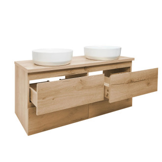 Koup. skř. 4zás s deskou a konst 120 dub BWAY2120OAKDESK