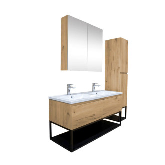 Koupelnová sestava B-Way 120 cm dub KSETBWAY14