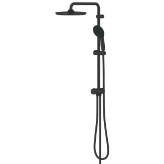 Sprchový systém Grohe Tempesta System bez baterie černá matná 269802431