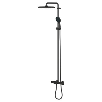 Sprchový systém Grohe Vitalio Comfort s vanovým termostatem černá matná 269842431