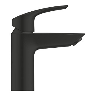 Umyvadlová baterie Grohe Eurosmart s výpustí černá matná 329262433