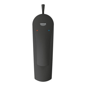 Umyvadlová baterie Grohe Eurosmart s výpustí černá matná 332652433