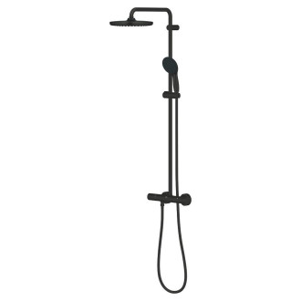 Sprchový systém Grohe Tempesta System s termostatickou baterií černá matná 266702431