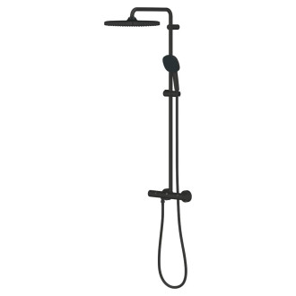 Sprchový systém Grohe Vitalio Comfort s termostatickou baterií černá matná 266962431