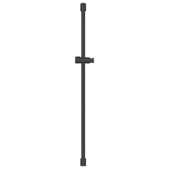 Sprchová tyč Grohe Vitalio Universal lepením i vrtáním černá matná 269612431