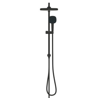 Sprchový systém Grohe Tempesta System Cube bez baterie černá matná 269772431