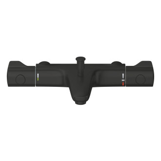 Vanová baterie Grohe Grohtherm 800 bez sprchového setu 150 mm černá matná 1022062430