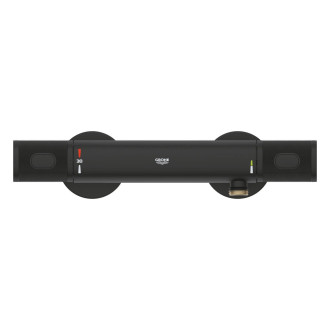 Sprchová baterie Grohe Grohtherm 1000 Performance bez sprchového setu 150 mm phantom black 34827KF0