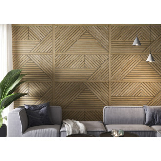 Obklad Argenta Batten oak tangram 60x120 cm mat BATTEN612OAKTA