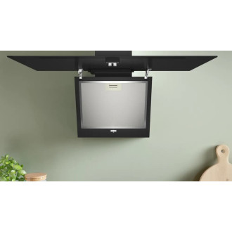Bosch Serie 2 nástěnný odsavač par 80 cm černé sklo DWK85DK60