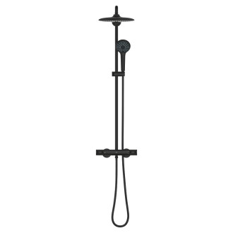 Sprchový systém Grohe Euphoria System s termostatickou baterií černá matná 27615KF2