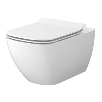 Cersanit Set B245 Virgo mísa závěsná CO sedátko slim duro S701-427