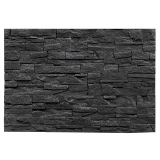 Obklad Fineza Aral Antracit 38x10 cm reliéfní ARALAN