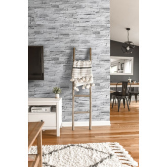 Obklad Fineza Aral Grey 38x10 cm reliéfní ARALGR