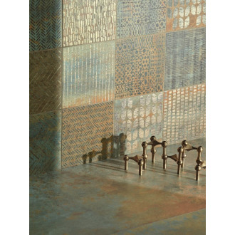 Dekor Cir Metallo verde Lamiera 25x25 cm mat 1086724
