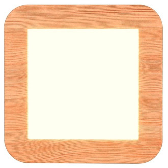 Led osvětlení Reality Camillus 17x3 cm plast imitace dřeva RE R62931035