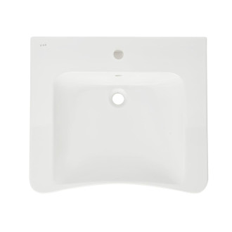 VITRA Bezbariérové umyvadlo 65x56x15,5 cm bílé 5291-003-0001