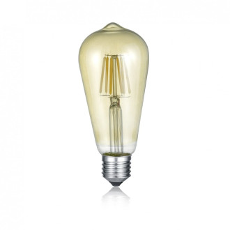 Led osvětlení Trio Kolben 6,4x14 cm sklo čirá TR 987-679